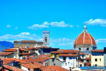 Details and singular corners of the City of Florence,