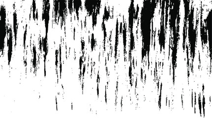 Vector brush sroke texture. Distressed uneven grunge background. Abstract distressed vector illustration. Overlay over any design to create interesting effect and depth. Black isolated on white. EPS10