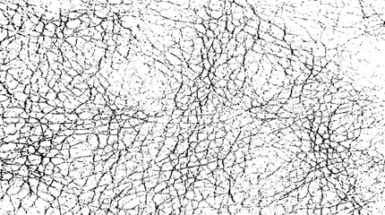 Rough black and white texture vector. Distressed overlay texture. Grunge background. Abstract textured effect. Vector Illustration. Black isolated on white background. EPS10.
