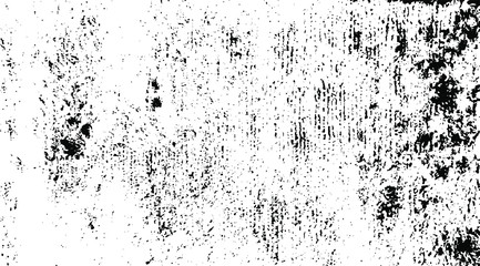 Rough black and white texture vector. Distressed overlay texture. Grunge background. Abstract textured effect. Vector Illustration. Black isolated on white background. EPS10.