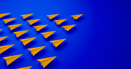 abstract business symbol for starting career - 3D Illustration