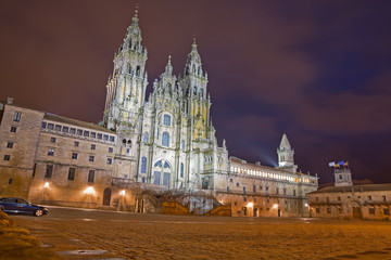 Fototapeta na wymiar Cathedral of Santiago