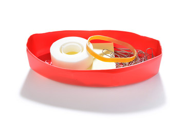 Lifehacks; Empty Detergent Bottle Bottom as Stationery    