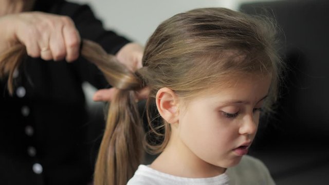 hair, pigtail braid, weave do kosick child,
