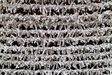 Fortunes tied up in a Japanese Shinto shrine