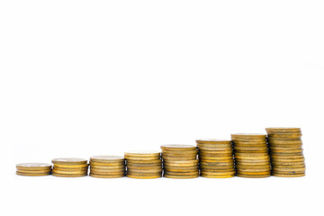 stack of coins