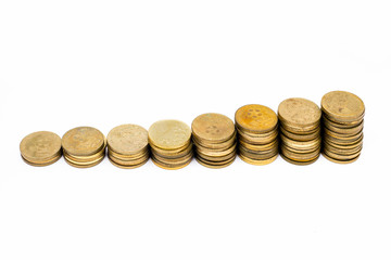 stack of coins