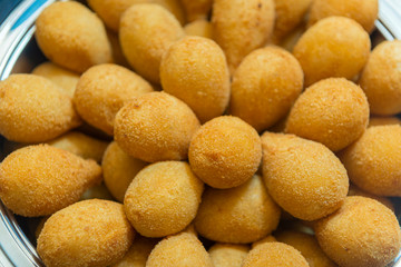 Brazilian deep fried chicken snack,Traditional party food.