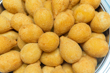 Brazilian deep fried chicken snack,Traditional party food.