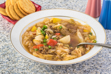 Cabbage soup.