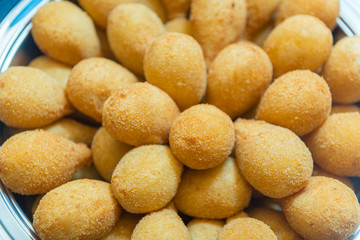 Brazilian deep fried chicken snack,Traditional party food.