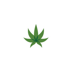 Canabis Logo Template vector