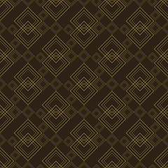 Dark abstract background Wallpaper with seamless geometric pattern, vector image