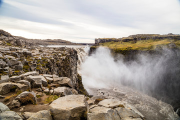 Dettifoss, waterfall in Iceland