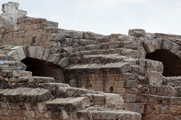 Roman Ruins in Caesarea Israel