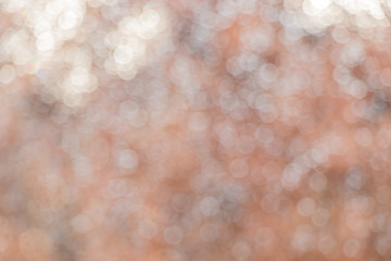 bokeh background in color