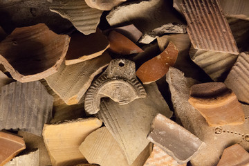 Broken Pottery from Israel