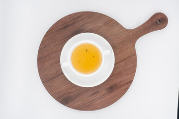 Buttermilk sauce isolated with white background