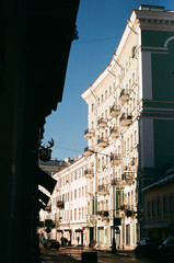 Fototapeta na wymiar Streets of Moscow