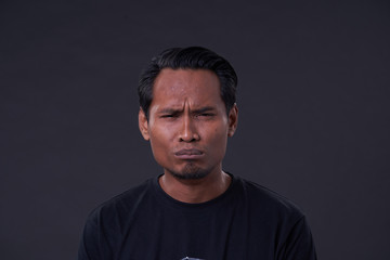 Asian Man with Variety Face