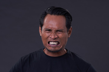 Asian Man with Variety Face