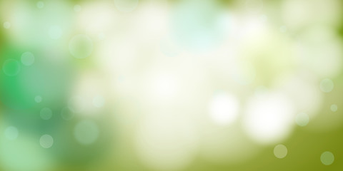 Fototapeta premium nature view of green leaf on blurred greenery background in garden using background