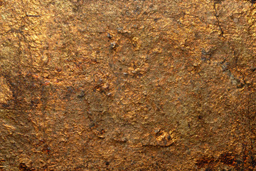Fake gold yellow texture abstract wall background and gradients shadow shiny