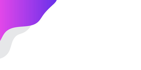 Simple purple flat background. flat purple gradation. Purple wavy curve presentation background