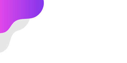 Simple purple flat background. flat purple gradation. Purple wavy curve presentation background