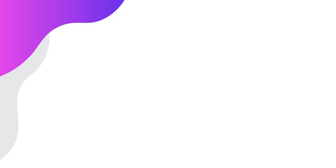 Simple purple flat background. flat purple gradation. Purple wavy curve presentation background