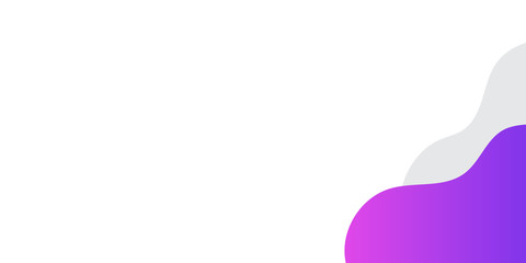 Simple purple flat background. flat purple gradation. Purple wavy curve presentation background