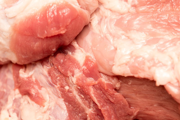 Obraz premium natural pig meat as background