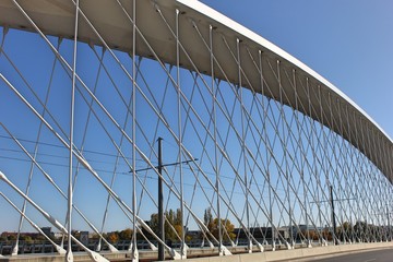 Obraz premium europe bridge urban architecture city