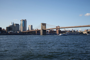 Brooklyn bridge in New York