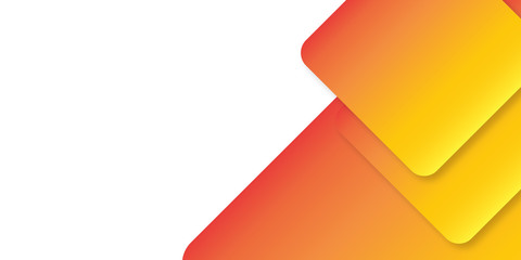 White orange line square shape abstract presentation background. Vector illustration design for presentation, banner, cover, web, flyer, poster, wallpaper, texture, slide, magazine, and powerpoint. 