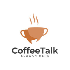Modern and Abstract Coffee Shop Logo Design