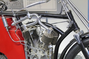 detail of a bike