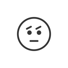 Fototapeta premium Emoticon Icon Vector Illustration