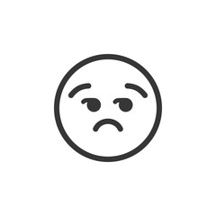 Fototapeta premium Emoticon Icon Vector Illustration