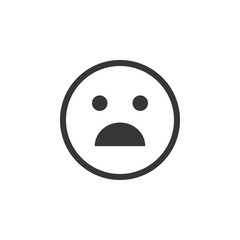 Fototapeta premium Emoticon Icon Vector Illustration
