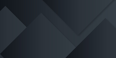Abstract black color background with modern corporate concept. Vector illustration with box rectangle geometric decoration for presentation design, banner and much more