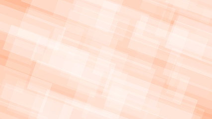 Abstract background of translucent rectangles in white and orange colors
