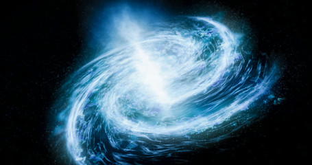 Galaxy background Cosmic deep space