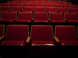 Fototapeta premium red seats