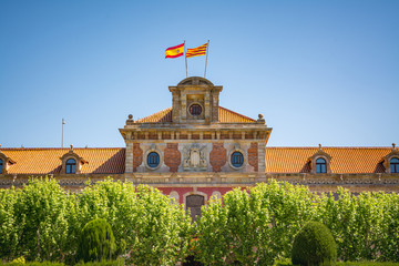 Parliament of Catalonia in Barcelona, Catalonia, Spain.