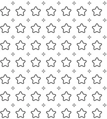 Seamless star pattern. Stars seamless pattern. Seamless pattern with star in sky.