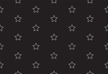 Seamless star pattern. Stars seamless pattern. Seamless pattern with star in sky.