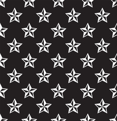 Obraz premium Seamless star pattern. Stars seamless pattern. Seamless pattern with star in sky.