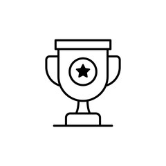 Competion Vector illustration Line With Color Background and Investment icon.