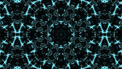 Abstract kaleidoscope background. Beautiful multicolor kaleidoscope texture. Unique kaleidoscope design. 